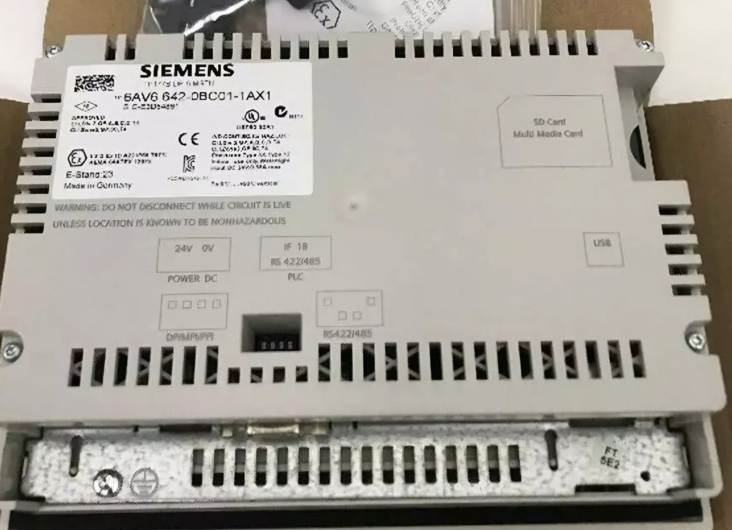 Panel Tactil  Siemens  AV6642-0BC01-1AX1   HMI